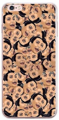 Etui Case Silikon iPhone 5 5s SE Kim Kardashian