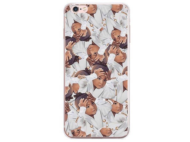 Etui Case Silikon iPhone 5/5s/SE Kim West Kanye