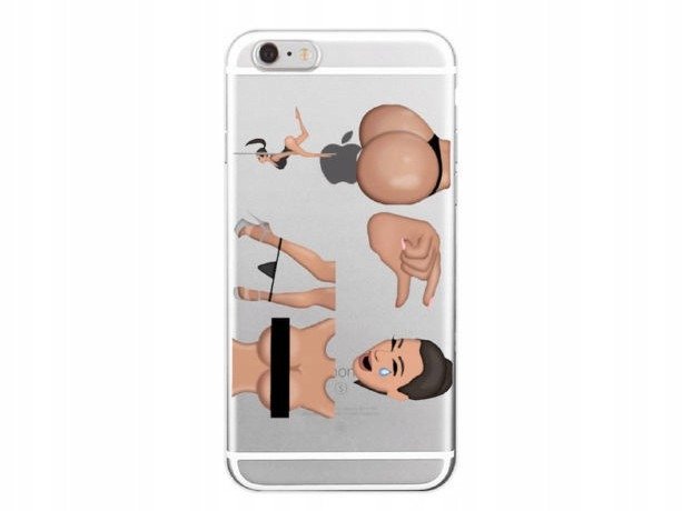 Etui Case Silikon iPhone 7 8 Kim Kardashian
